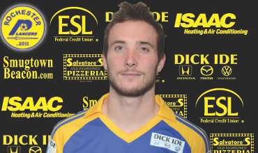 Paul Craig, in Rochester Lancers' colours.