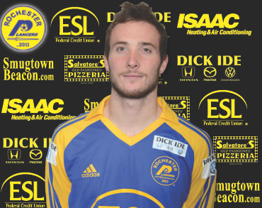 Paul Craig, in Rochester Lancers' colours.